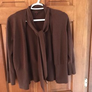 Brown sweater